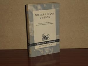 Seller image for POETAS LRICOS GRIEGOS for sale by Libros del Reino Secreto