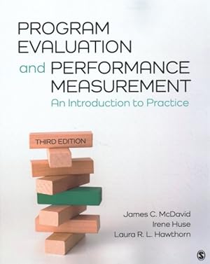 Immagine del venditore per Program Evaluation and Performance Measurement : An Introduction to Practice venduto da GreatBookPricesUK