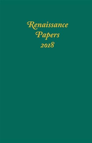 Immagine del venditore per Renaissance Papers 2018 venduto da GreatBookPricesUK