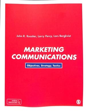 Immagine del venditore per Marketing Communications : Objectives, Strategy, Tactics venduto da GreatBookPricesUK