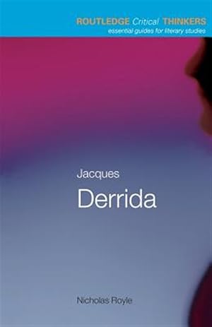 Imagen del vendedor de Jacques Derrida a la venta por GreatBookPricesUK
