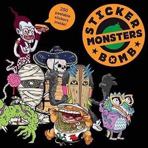 Imagen del vendedor de Stickerbomb Monsters a la venta por GreatBookPricesUK