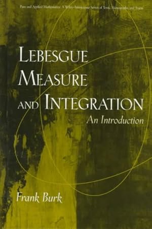Imagen del vendedor de Lebesgue Measure and Integration : An Introduction a la venta por GreatBookPricesUK