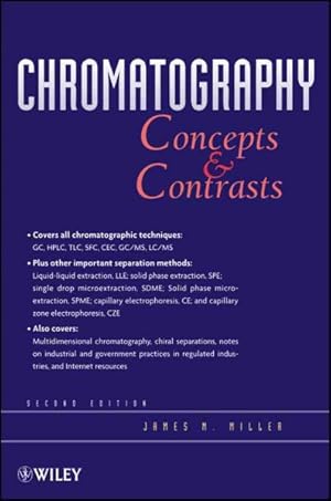 Imagen del vendedor de Chromatography : Concepts and Contrasts a la venta por GreatBookPricesUK