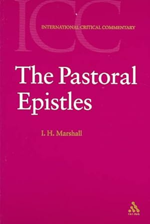 Immagine del venditore per Pastoral Epistles : A Critical and Exegetical Commentary venduto da GreatBookPricesUK