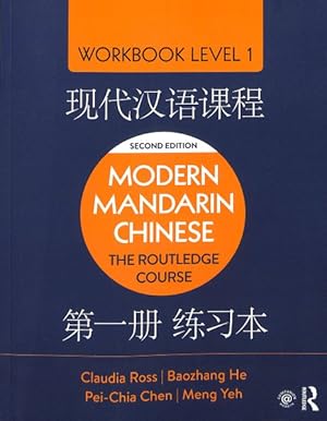 Imagen del vendedor de Modern Mandarin Chinese : The Routledge Course Workbook Level 1 a la venta por GreatBookPricesUK