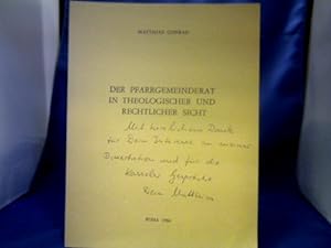 Der Pfarrgemeinderat in theologischer und rechtlicher Sicht. - Dissertation -