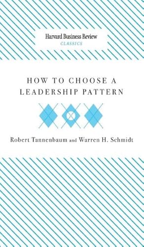 Immagine del venditore per How to Choose a Leadership Pattern venduto da GreatBookPricesUK