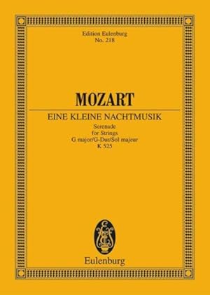 Seller image for Eine Kleine Nachtmusik K. 525 : Serenade in G Major for sale by GreatBookPricesUK