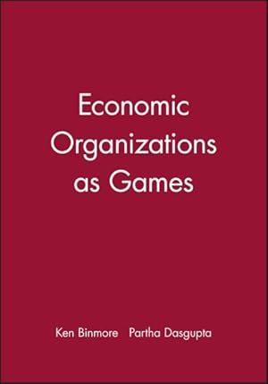 Image du vendeur pour Economic Organizations As Games mis en vente par GreatBookPricesUK
