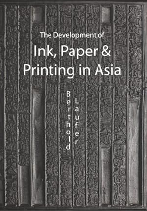 Bild des Verkufers fr Development of Ink, Paper & Printing in Asia zum Verkauf von GreatBookPricesUK