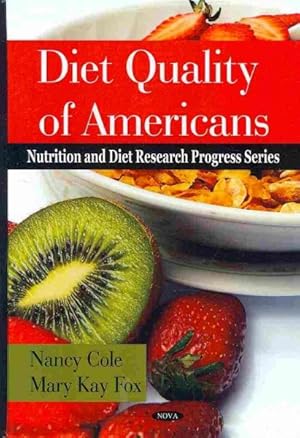 Seller image for Diet Quality of Americans for sale by GreatBookPricesUK