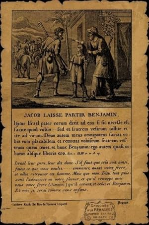 Künstler Ansichtskarte / Postkarte Jacob laisse partir Benjamin