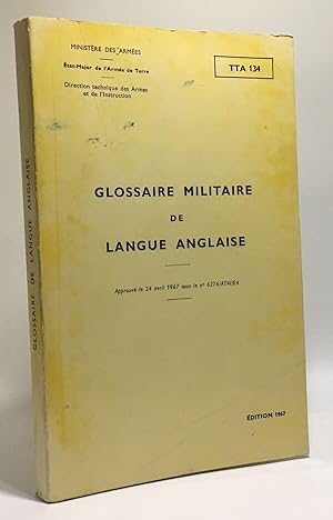 Glossaire militaire de langue anglaise