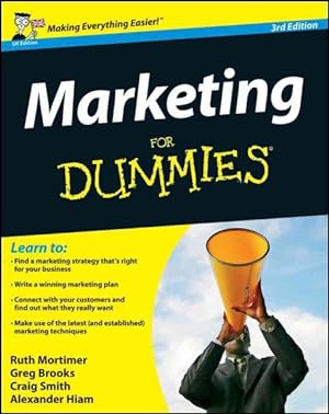 Bild des Verkufers fr Marketing for Dummies : Uk Edition zum Verkauf von GreatBookPricesUK