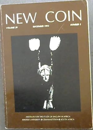 Seller image for NEW COIN: Volume 29 Number 2 - December 1993 for sale by Chapter 1