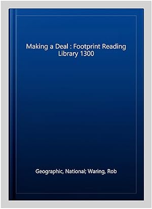 Imagen del vendedor de Making a Deal : Footprint Reading Library 1300 a la venta por GreatBookPricesUK