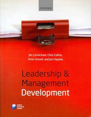 Imagen del vendedor de Leadership and Management Development a la venta por GreatBookPricesUK