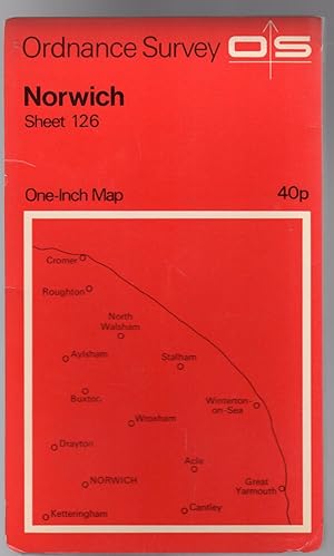 Ordnance Survey One-Inch Map Sheet 126 Norwich