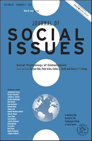 Seller image for Social Psychology of Globalization for sale by GreatBookPricesUK