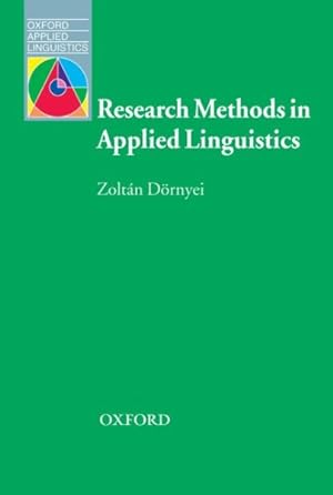 Immagine del venditore per Research Methods in Applied Linguistics : Quantitative, Qualitative, and Mixed Methodologies venduto da GreatBookPricesUK