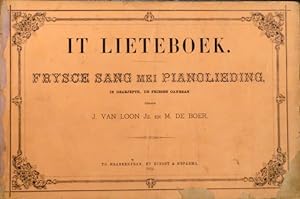 It Lieteboek. Frysce Sang mei pianolieding, in gearjefte, de Friesen oanbean