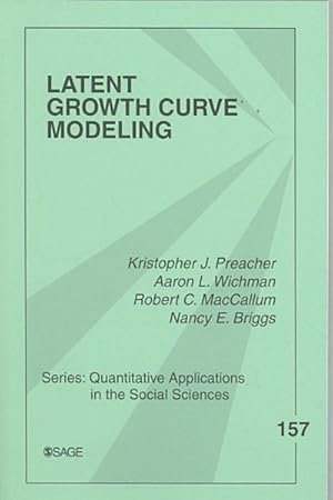 Imagen del vendedor de Latent Growth Curve Modeling a la venta por GreatBookPricesUK