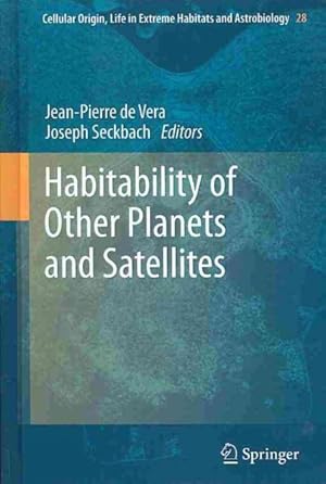 Immagine del venditore per Habitability of Other Planets and Satellites venduto da GreatBookPricesUK