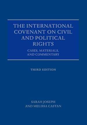 Immagine del venditore per International Covenant on Civil and Political Rights : Cases, Materials, and Commentary venduto da GreatBookPricesUK