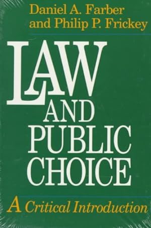 Image du vendeur pour Law and Public Choice : A Critical Introduction mis en vente par GreatBookPricesUK