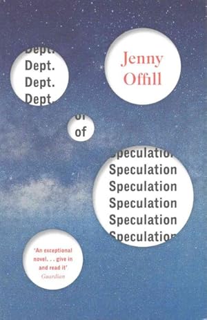 Imagen del vendedor de Dept. of Speculation a la venta por GreatBookPricesUK