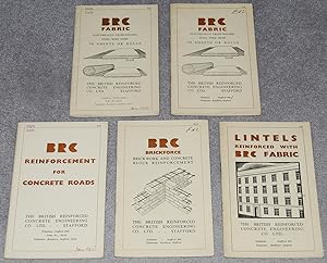 The British Reinforced Concrete Engineering Co. Ltd. booklets x 5