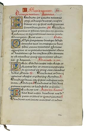 Latin manuscript on vellum.