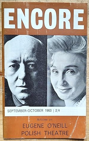 Bild des Verkufers fr Encore The Voice Of Vital Theatre (Alec Guinness and Googie Withers on cover) September - October 1963 / Vol.10. No.5 zum Verkauf von Shore Books