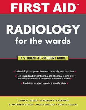 Bild des Verkufers fr First Aid for the Radiology Clerkship zum Verkauf von GreatBookPricesUK