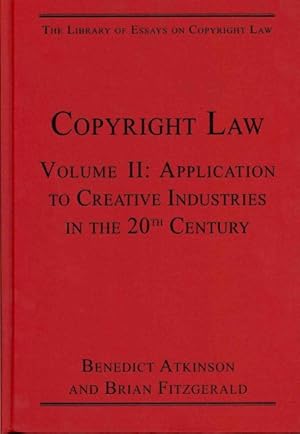 Image du vendeur pour Copyright Law : Application to Creative Industries in the 20th Century mis en vente par GreatBookPricesUK