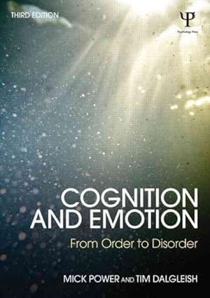 Seller image for Cognition and Emotion : From Order to Disorder for sale by GreatBookPricesUK