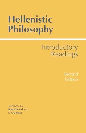 Immagine del venditore per Hellenistic Philosophy : Introductory Readings venduto da GreatBookPricesUK