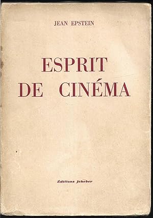 Image du vendeur pour Esprit de cinma mis en vente par Libreria Tara