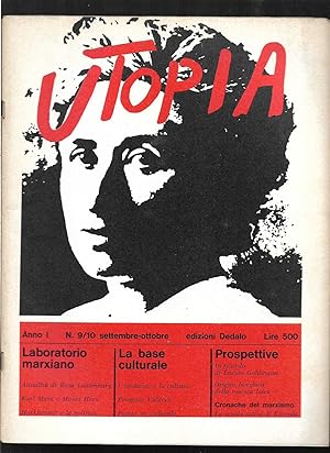 Utopia Diario mensile di problemi di cultura Anno I n. 9/10 settembre-ottobre 1971