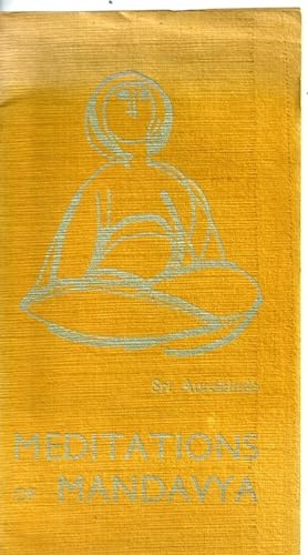 Seller image for Meditation of Mandavya for sale by Otia antiquariaat
