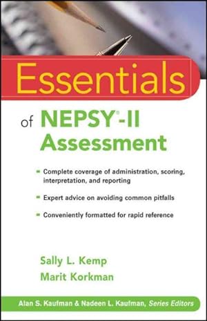 Imagen del vendedor de Essentials of NEPSY-II Assessment a la venta por GreatBookPricesUK