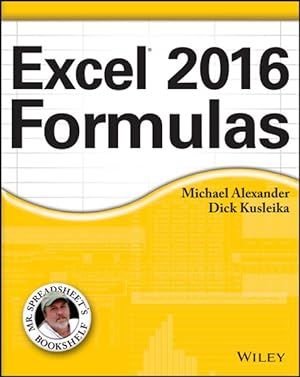 Seller image for Excel 2016 Formulas for sale by GreatBookPricesUK