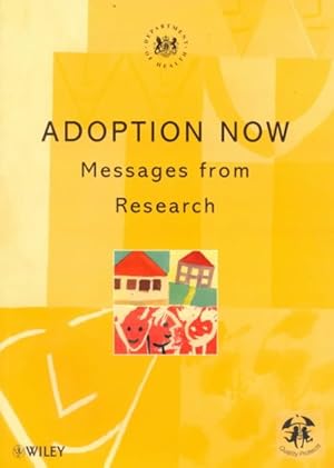 Imagen del vendedor de Adoption Now : Messages from Research a la venta por GreatBookPricesUK