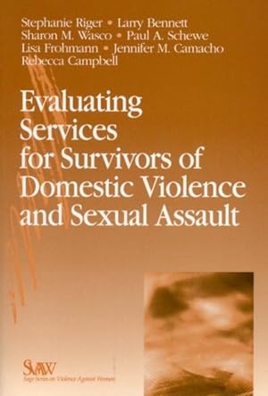 Seller image for Evaluating Services for Survivors of Domestic Violence and Sexual Assault for sale by GreatBookPricesUK