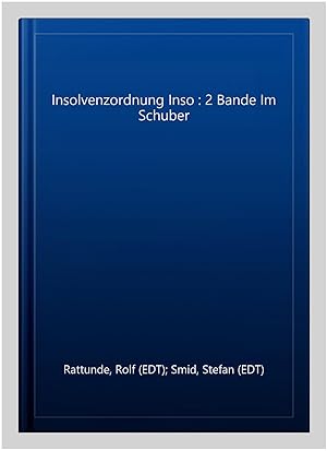 Seller image for Insolvenzordnung Inso : 2 Bande Im Schuber -Language: german for sale by GreatBookPricesUK