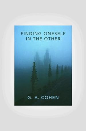 Imagen del vendedor de Finding Oneself in the Other a la venta por GreatBookPricesUK