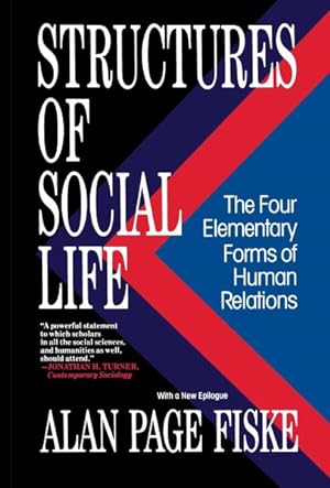 Imagen del vendedor de Structures of Social Life : The Four Elementary Forms of Human Relations a la venta por GreatBookPricesUK