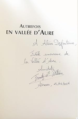 Imagen del vendedor de Autrefois en valle d' Aure a la venta por Librairie KOEGUI