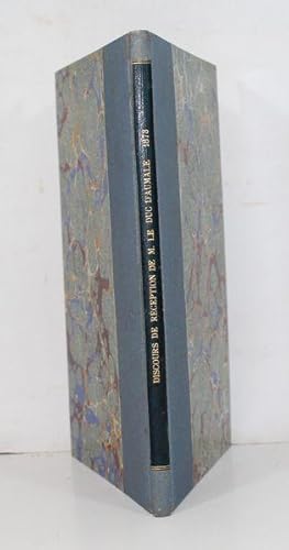 Seller image for Discours de M. Le duc D'Aumale prononc  l'Acadmie franaise le jour de sa rception 3 avril 1873. Discours de M. Cuvillier-Fleury Directeur de l'Acadmie en rponse au discours prononc par M. le duc d'Aumale pour sa rception  l'Acadmie. for sale by Librairie BERTRAN